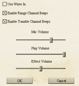 Voice preferences/configuration panel for Aces High