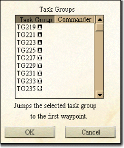 Carrier Task Group list in Aces High